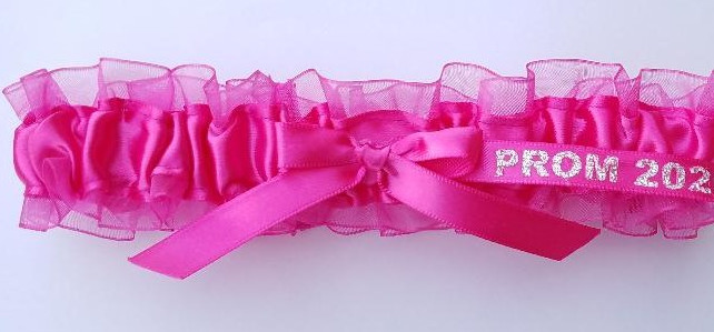 Hot Pink Garter w/ Prom 2024